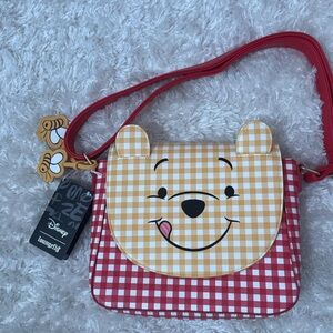 Loungefly Winnie the Pooh Kids Crossbody Bag - Red and Yellow